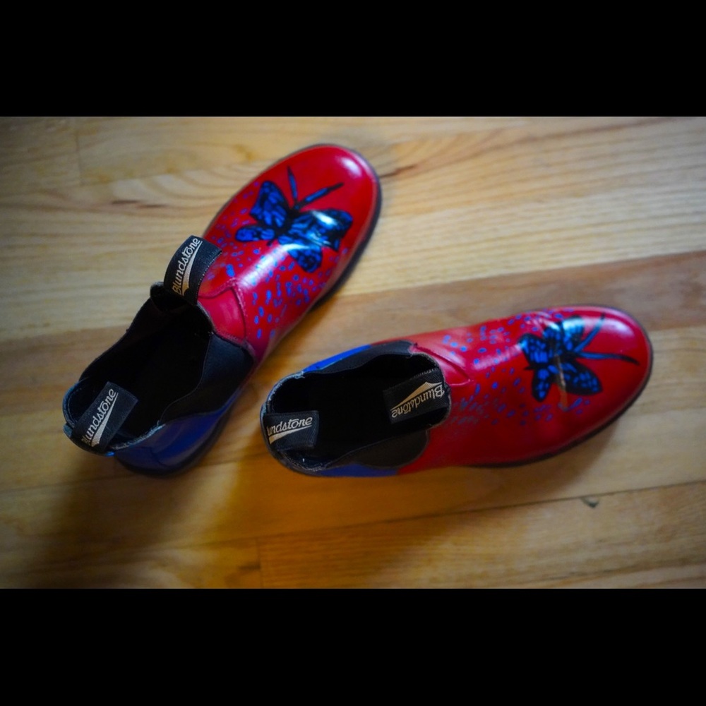 Custom Butterfly Blundstone Women’s Boots